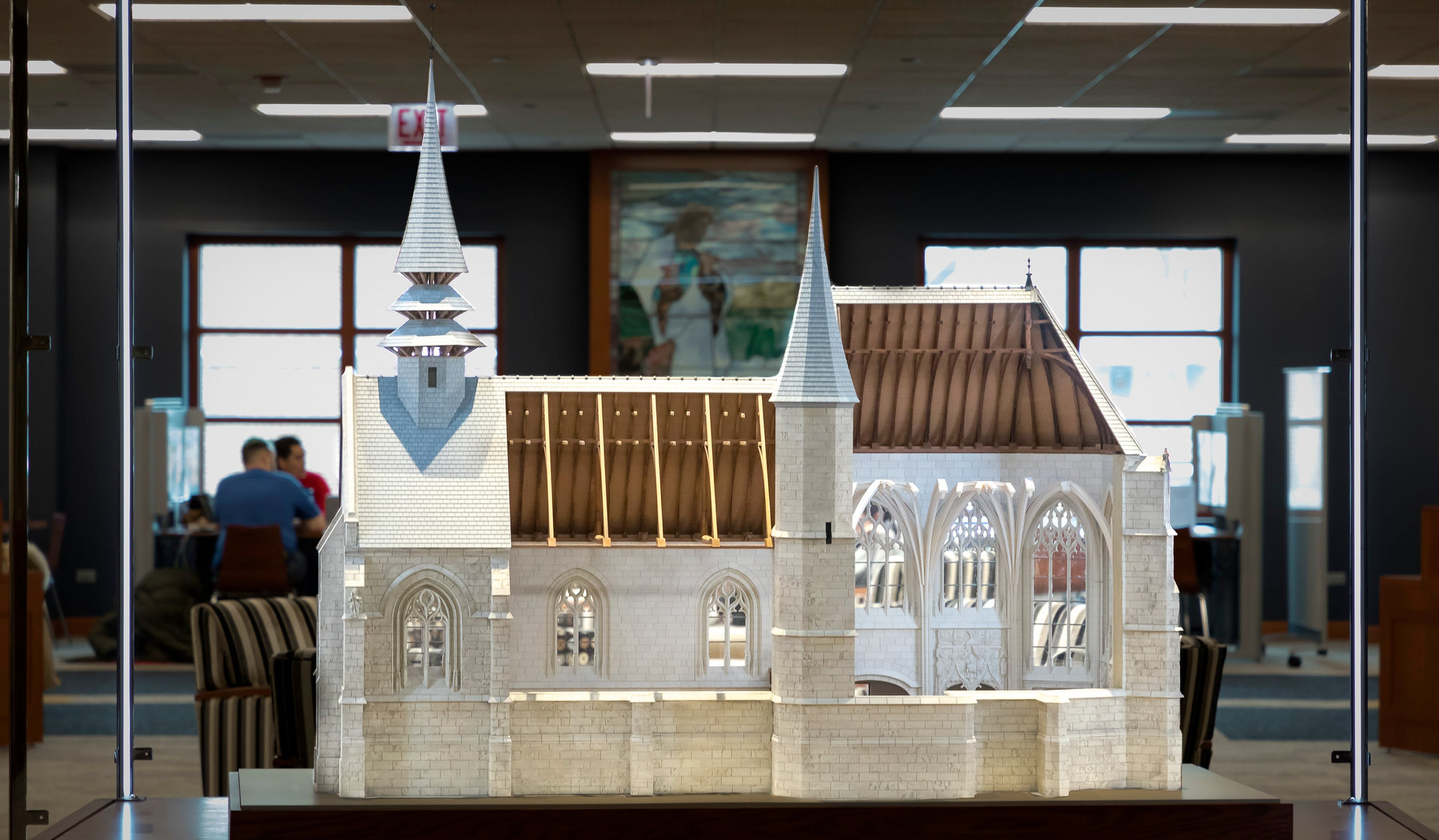 Folleville church model unveiled